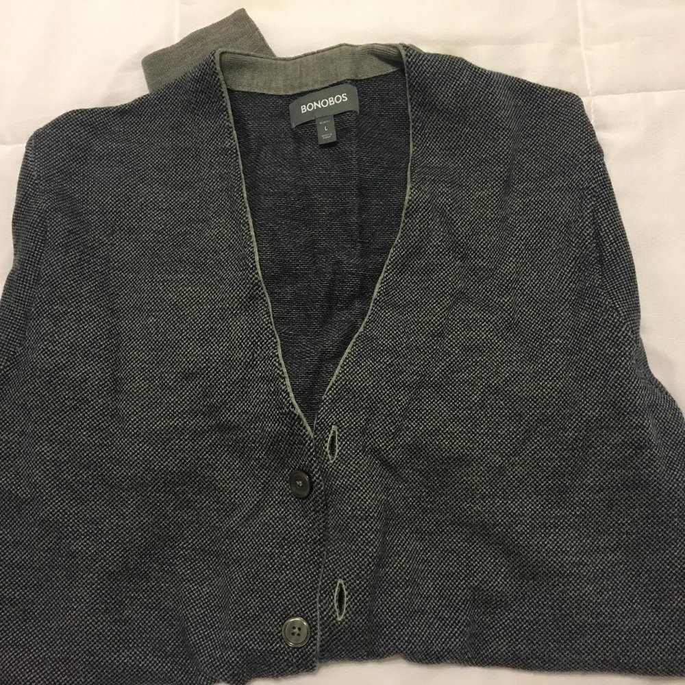 men's wool cardigan